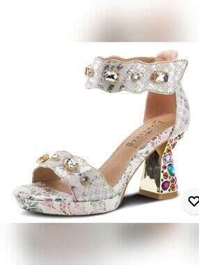 L'ARTISTE By Spring Step Incredible Ice Sandals NIB